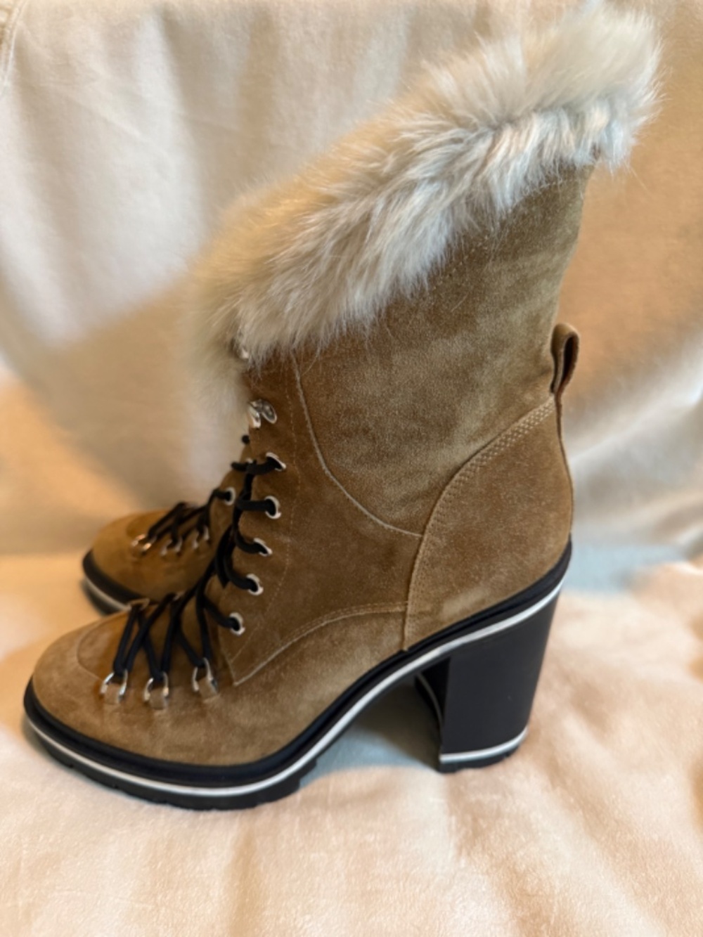 Sigerson Morrison Odelia Boots with Fur